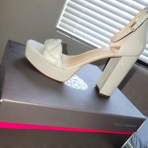 Platform High Heel Ankle Strap Sandal